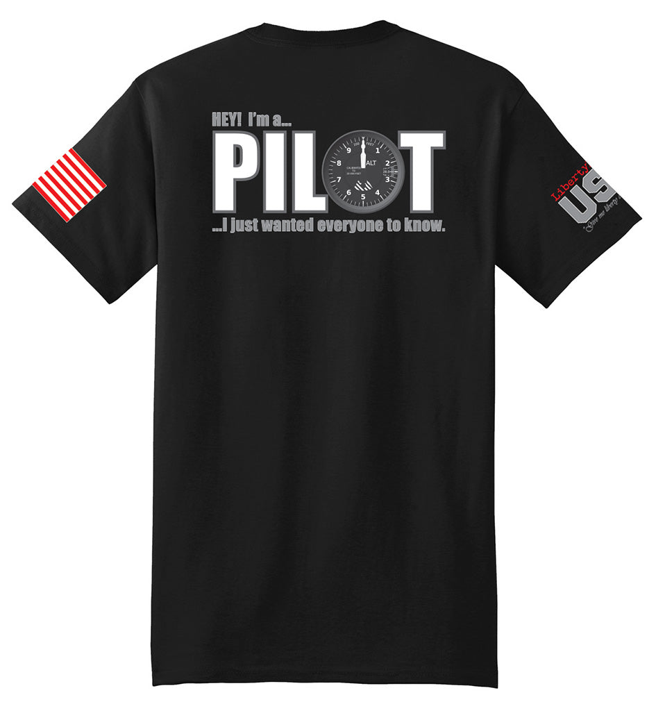 I'm a Pilot (Black) - T-Shirt