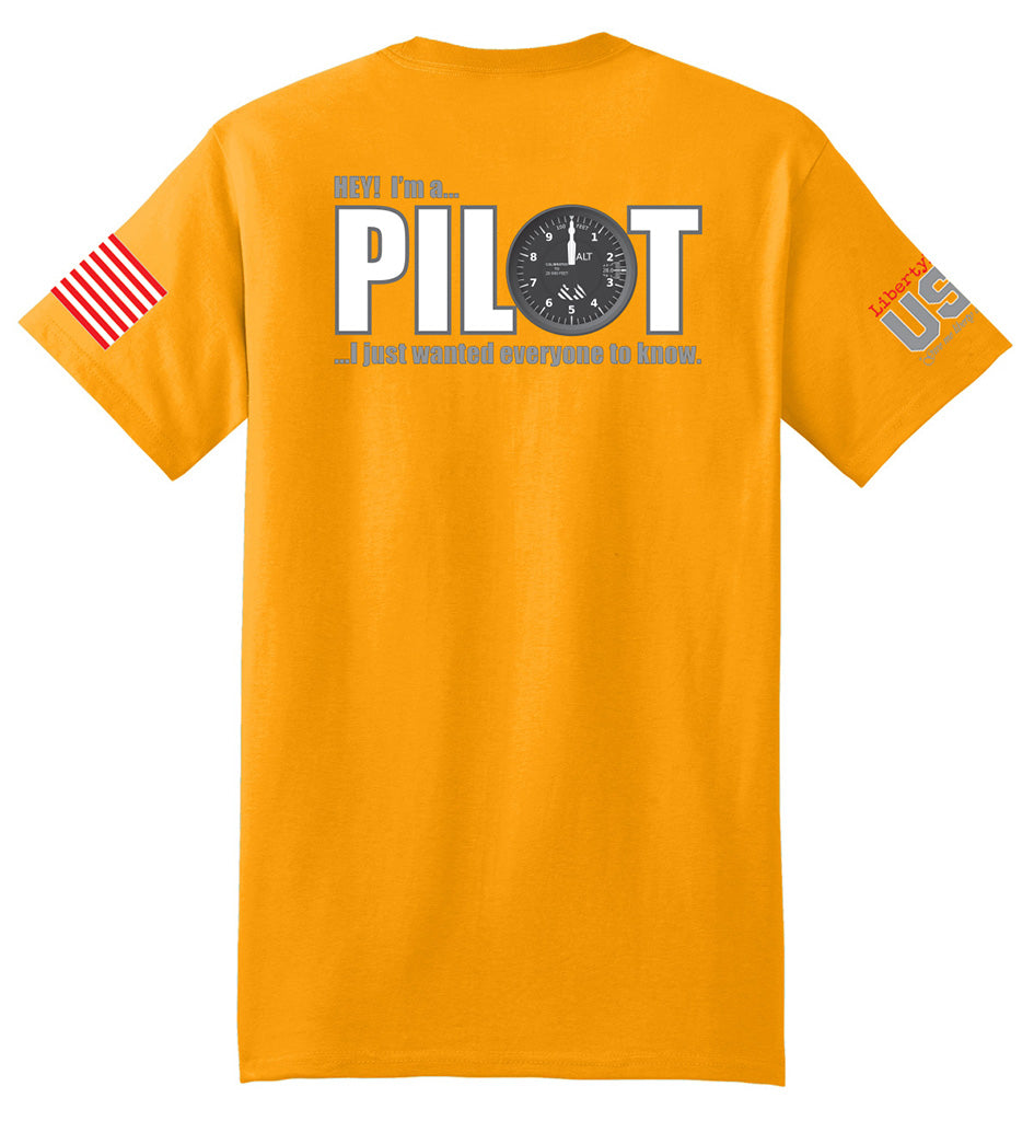 I'm a Pilot (Gold) - T-Shirt