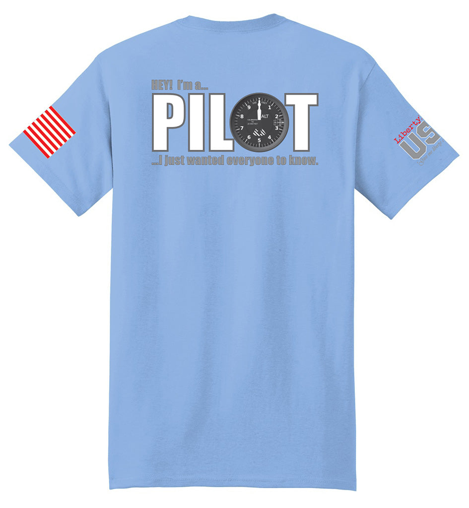 I'm a Pilot (Light Blue) - T-Shirt