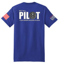 I'm a Pilot (Royal Blue) - T-Shirt