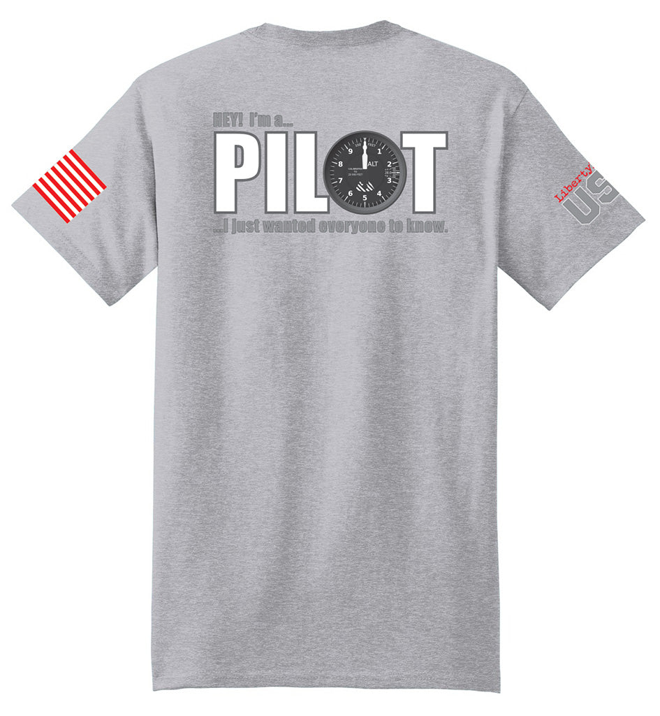 I'm a Pilot (Steel) - T-Shirt