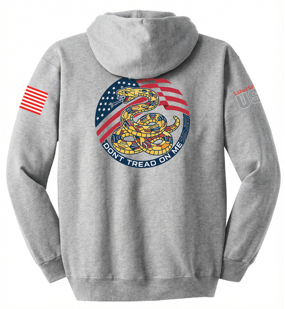 Gadsden Flag Modern (Steel) - Hoodie