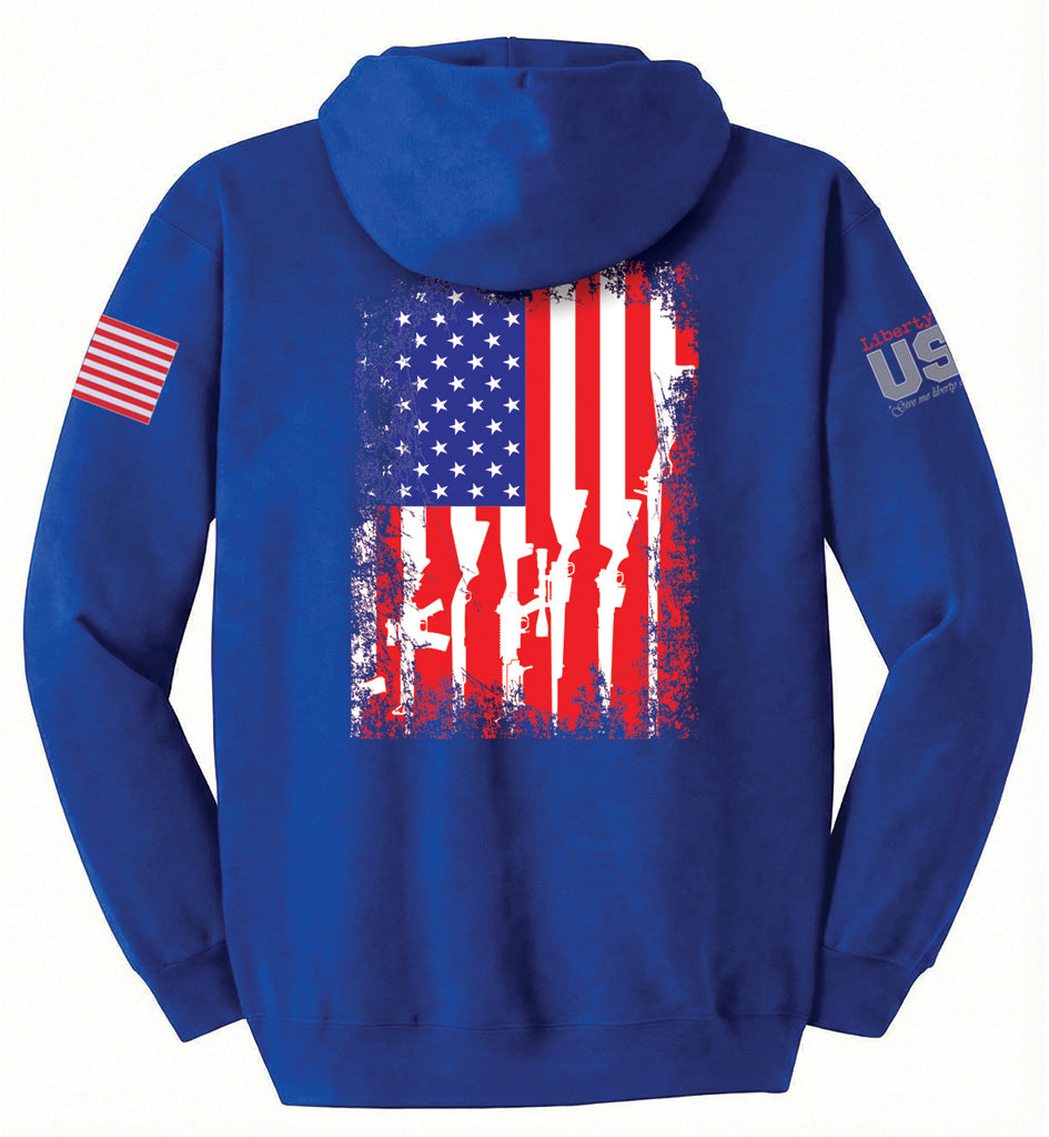 Arms Flag (Royal Blue) - Hoodie