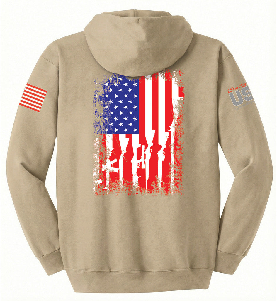 Arms Flag (Sand) - Hoodie