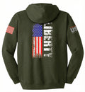 Liberty Flag (Fatigue Green) - Hoodie