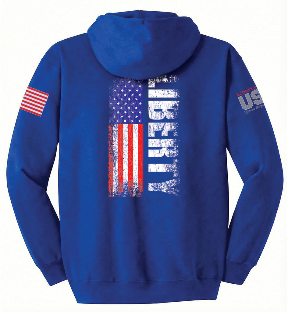 Liberty Flag (Royal Blue) - Hoodie