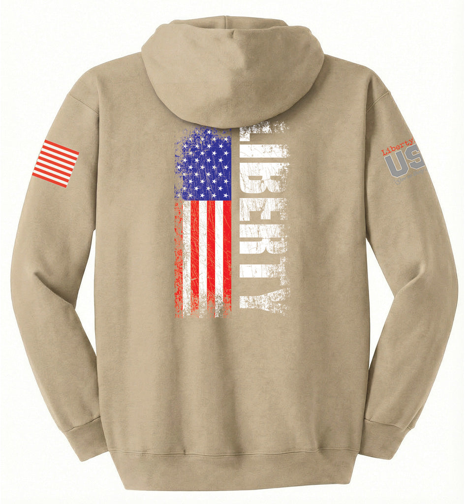 Liberty Flag (Sand) - Hoodie
