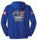 USA 250th American Eagle (Royal Blue) - Hoodie