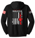 I Am The Militia (Black) - Hoodie