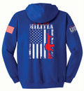 I Am The Militia (Royal Blue) - Hoodie