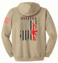 I Am The Militia (Sand) - Hoodie