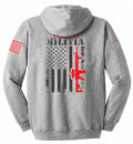 I Am The Militia (Steel) - Hoodie