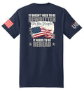 US Constitution Reread (Navy) - T-Shirt
