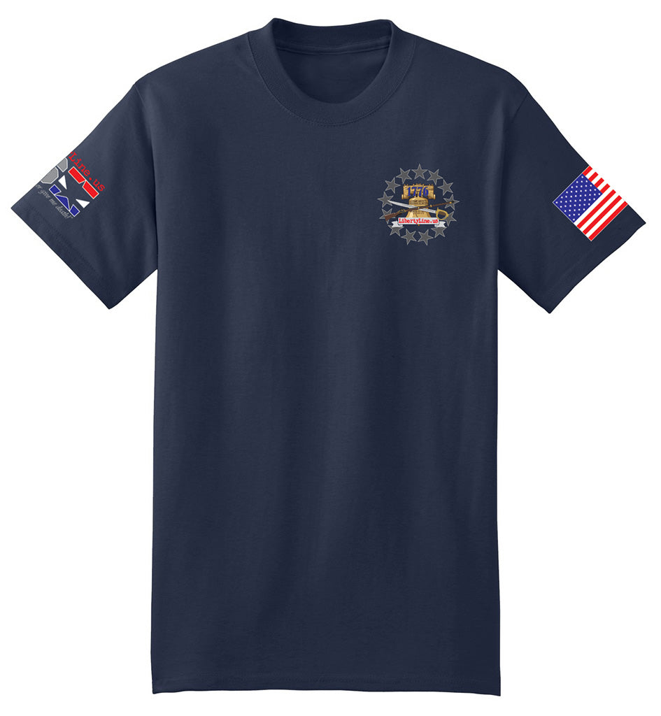 US Constitution Reread (Navy) - T-Shirt