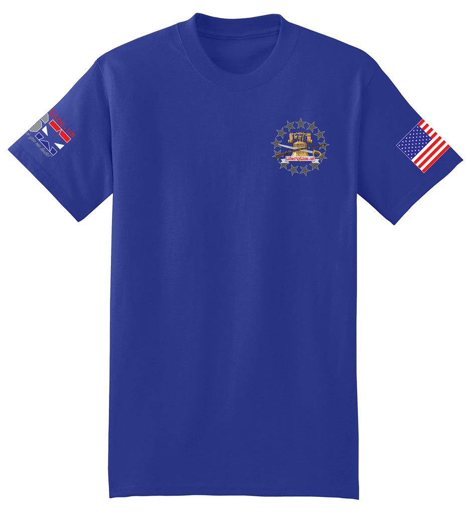 US Constitution Reread (Royal Blue) - T-Shirt