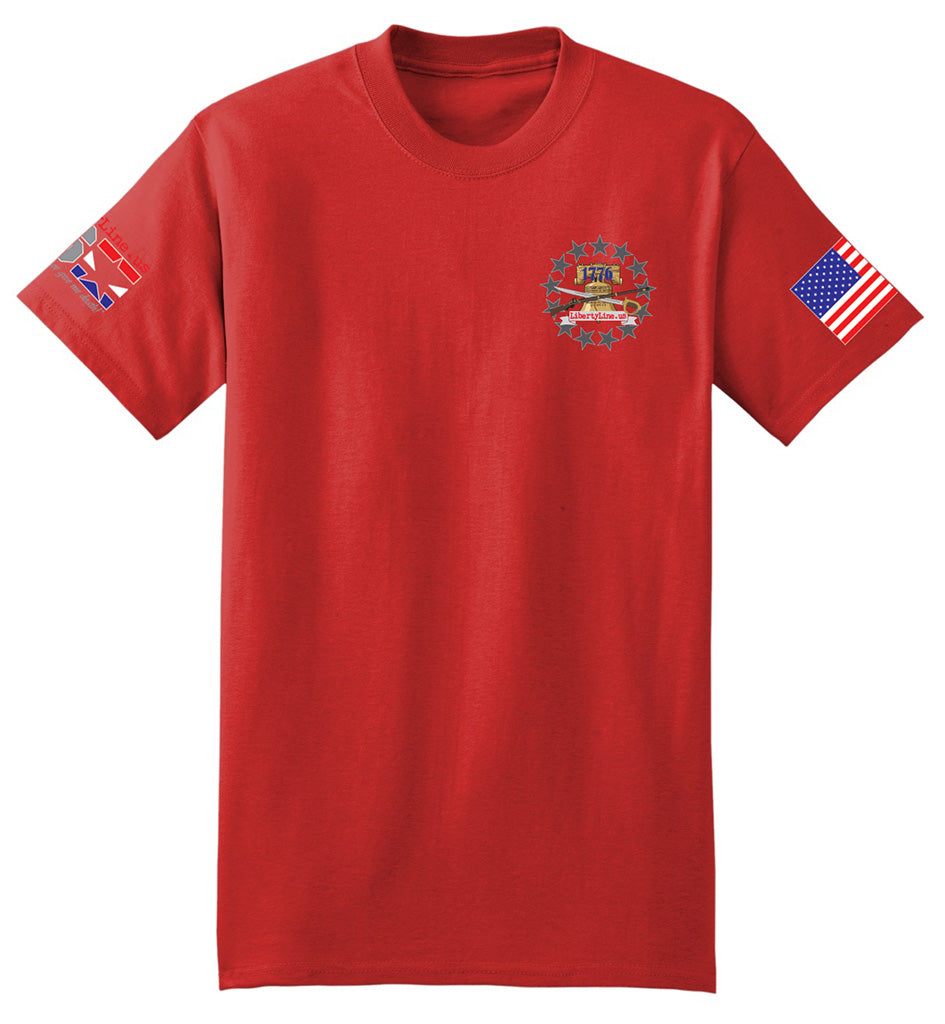US Constitution Reread (Red) - T-Shirt