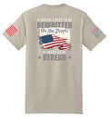 US Constitution Reread (Sand) - T-Shirt