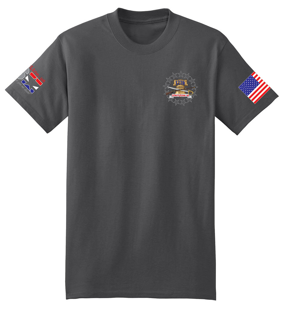 US Constitution Reread (Smoke Gray) - T-Shirt