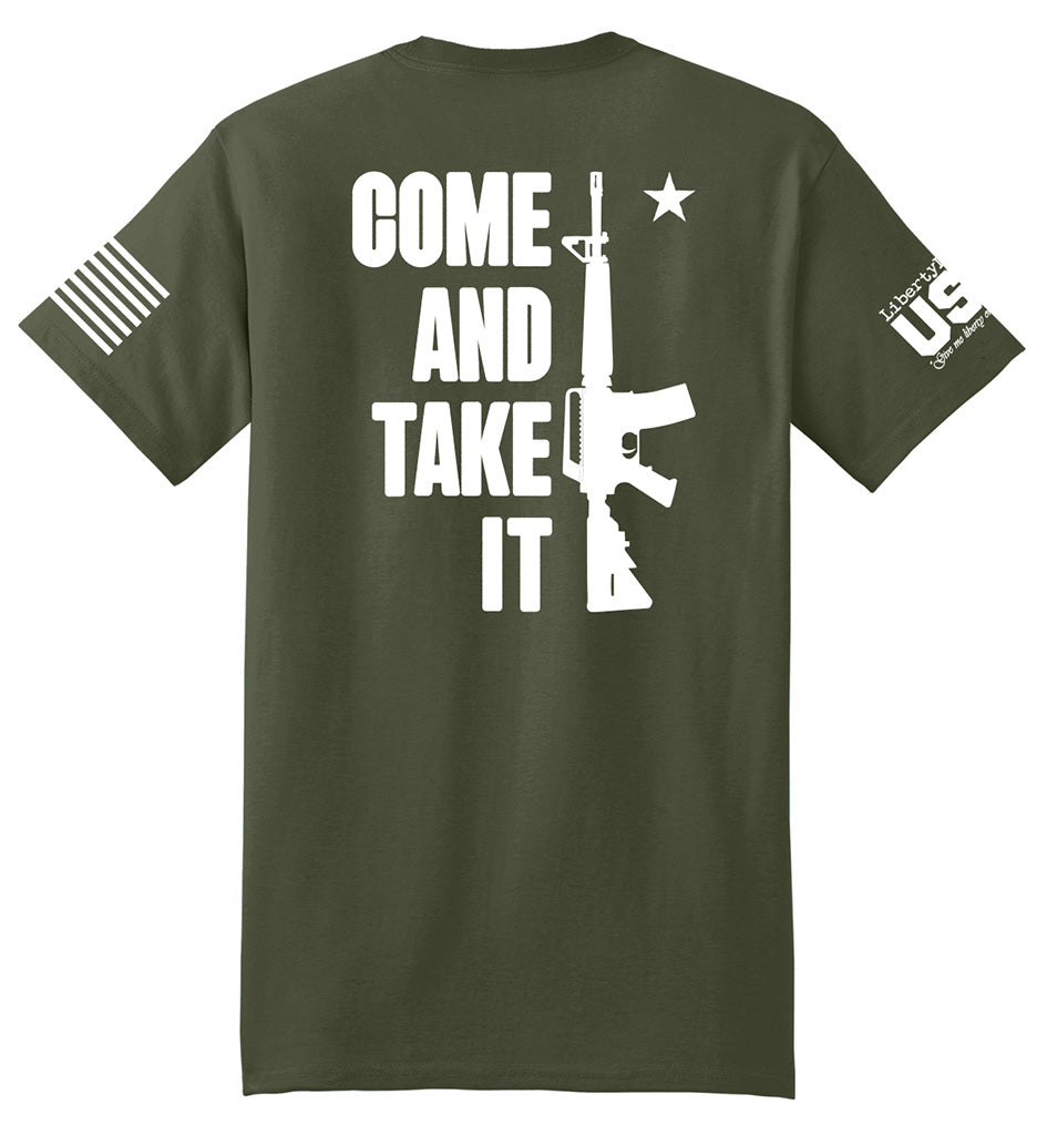 Come And Take It (Fatigue Green) - T-Shirt
