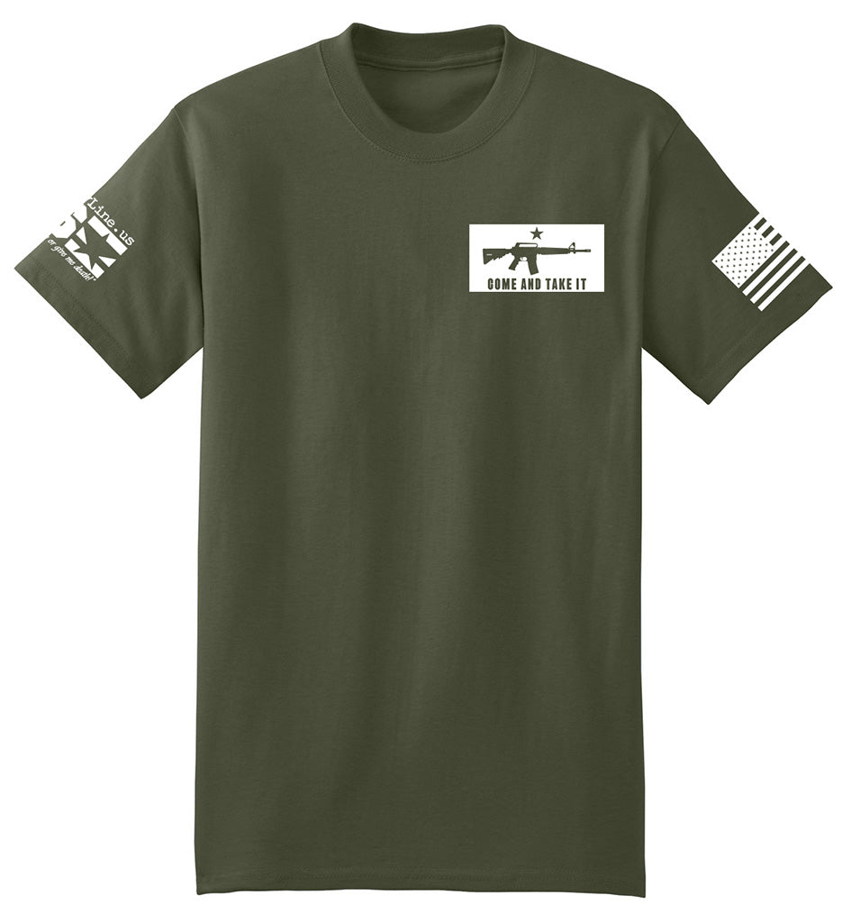 Come And Take It (Fatigue Green) - T-Shirt
