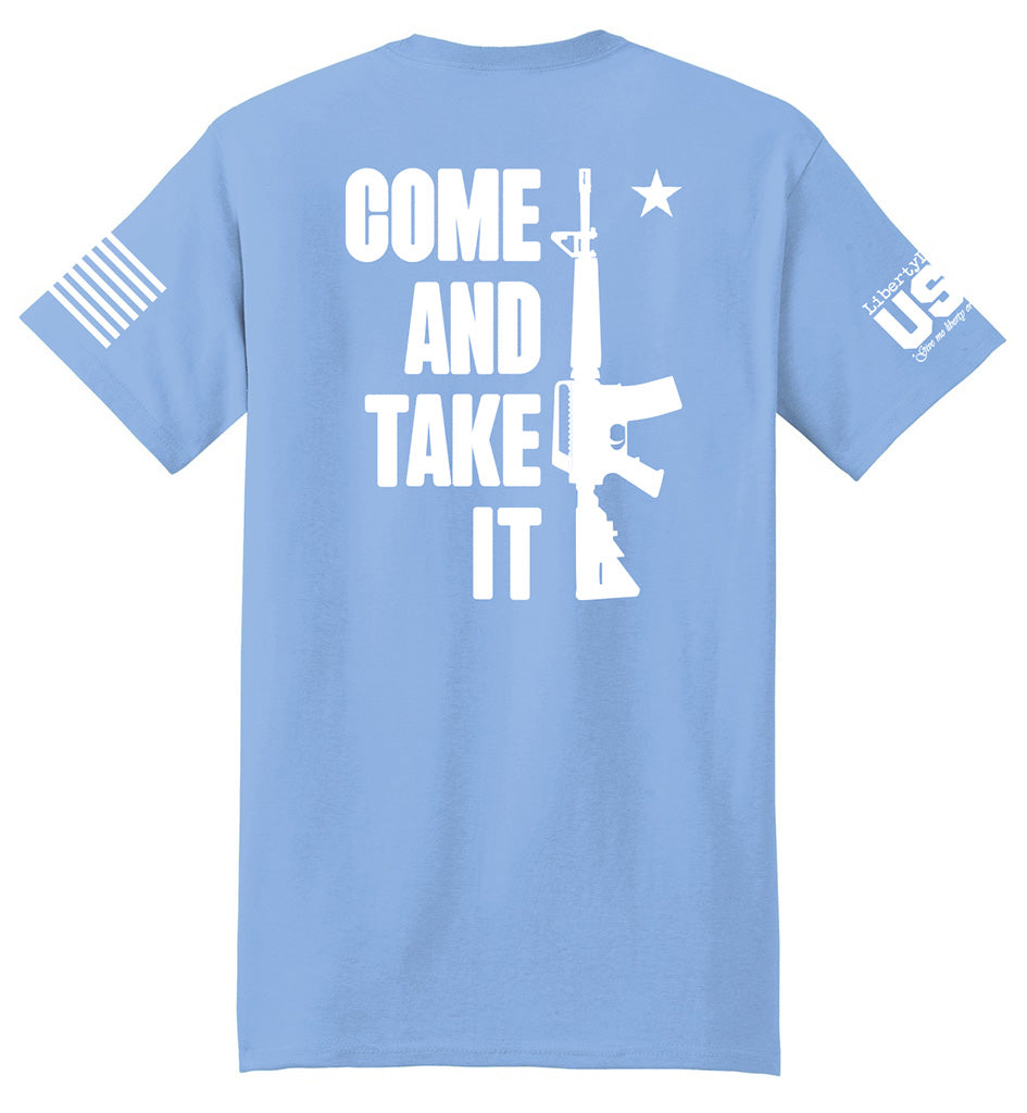 Come And Take It (Light Blue) - T-Shirt