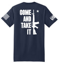 Come And Take It (Navy) - T-Shirt