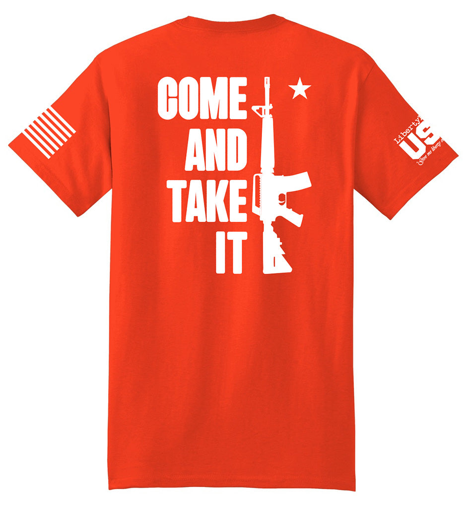 Come And Take It (Orange) - T-Shirt