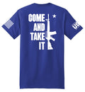 Come And Take It (Royal Blue) - T-Shirt
