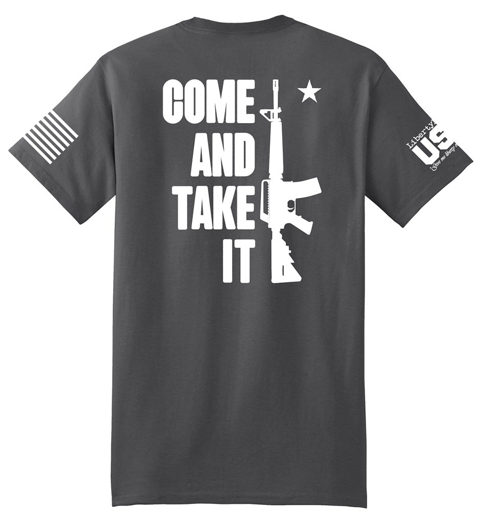 Come And Take It (Smoke Gray) - T-Shirt