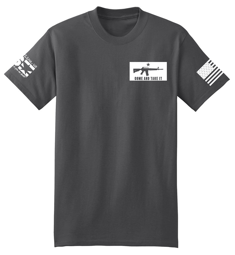 Come And Take It (Smoke Gray) - T-Shirt