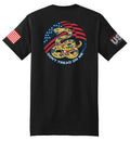 Gadsden Flag Modern (Black) - T-Shirt