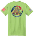 Gadsden Flag Modern (Lime) - T-Shirt