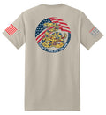 Gadsden Flag Modern (Sand) - T-Shirt