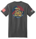 Gadsden Flag Modern (Smoke Gray) - T-Shirt