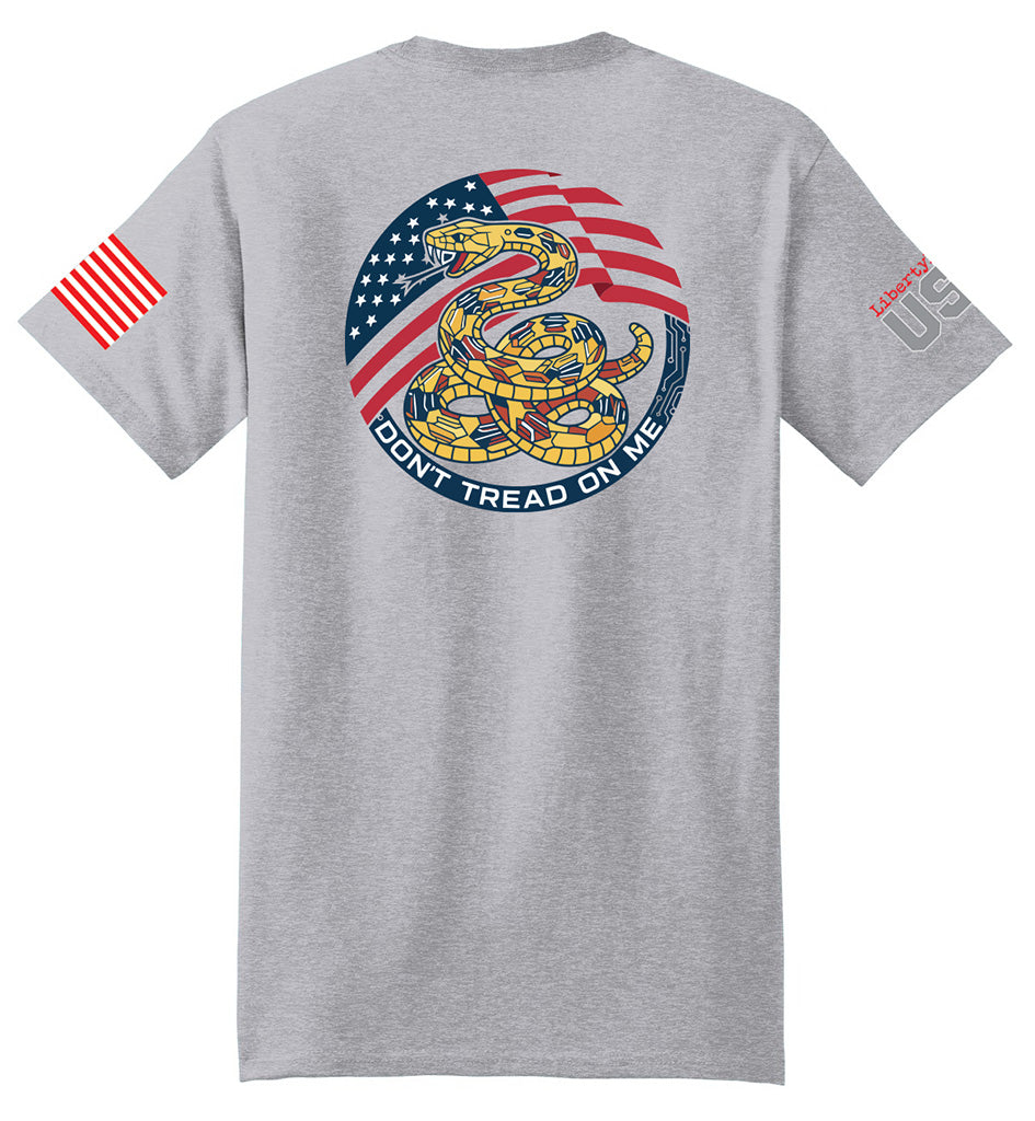 Gadsden Flag Modern (Steel) - T-Shirt