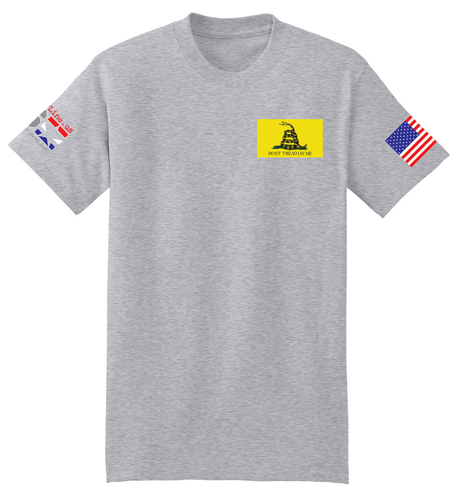 Gadsden Flag Modern (Steel) - T-Shirt