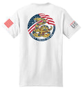 Gadsden Flag Modern (White) - T-Shirt