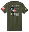 Dangerous Freedom (Fatigue Green) - T-Shirt