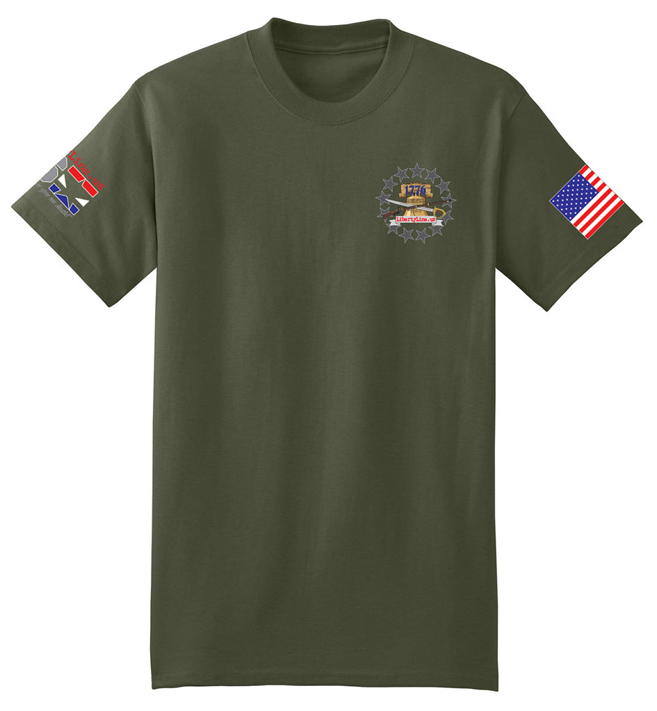 Dangerous Freedom (Fatigue Green) - T-Shirt