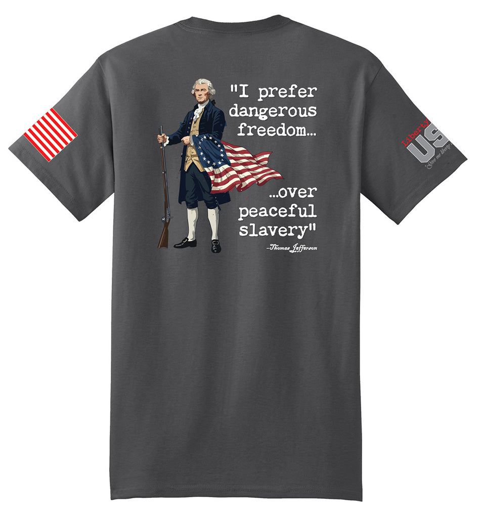 Dangerous Freedom (Smoke Gray) - T-Shirt