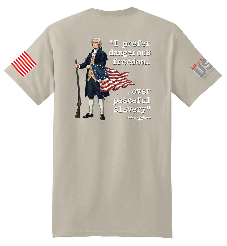 Dangerous Freedom (Sand) - T-Shirt