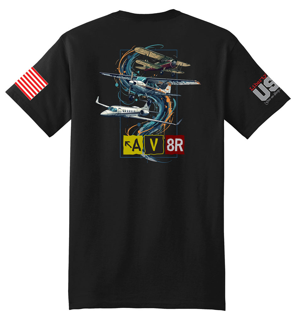 AV8R (Black) - T-Shirt