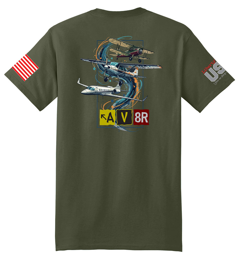 AV8R (Fatigue Green) - T-Shirt