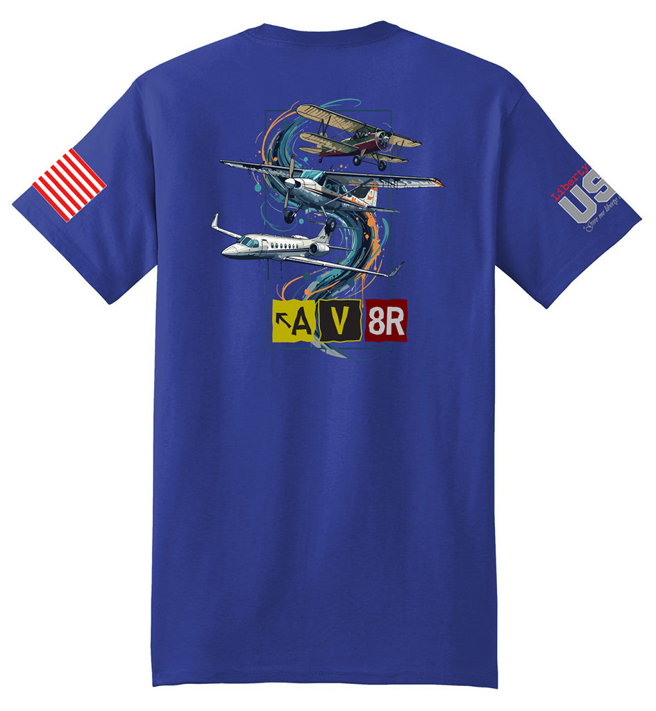 AV8R (Royal Blue) - T-Shirt