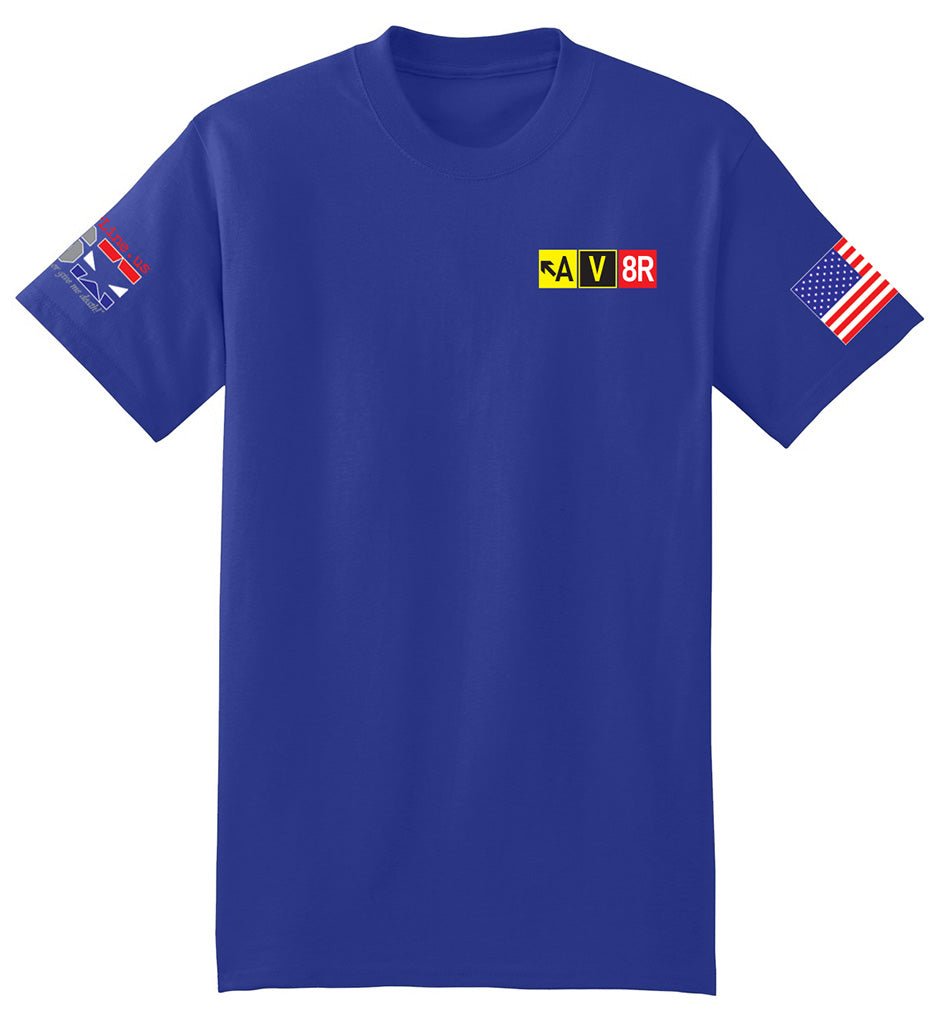AV8R (Royal Blue) - T-Shirt