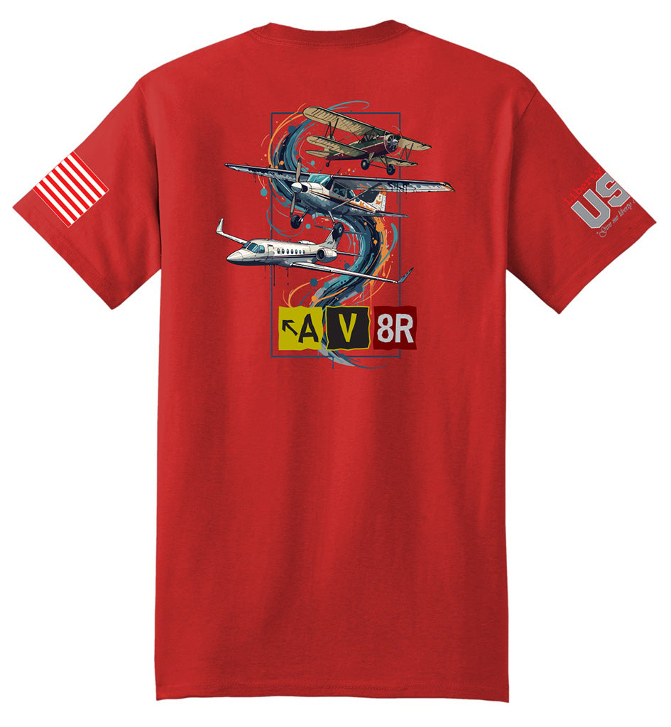 AV8R (Red) - T-Shirt