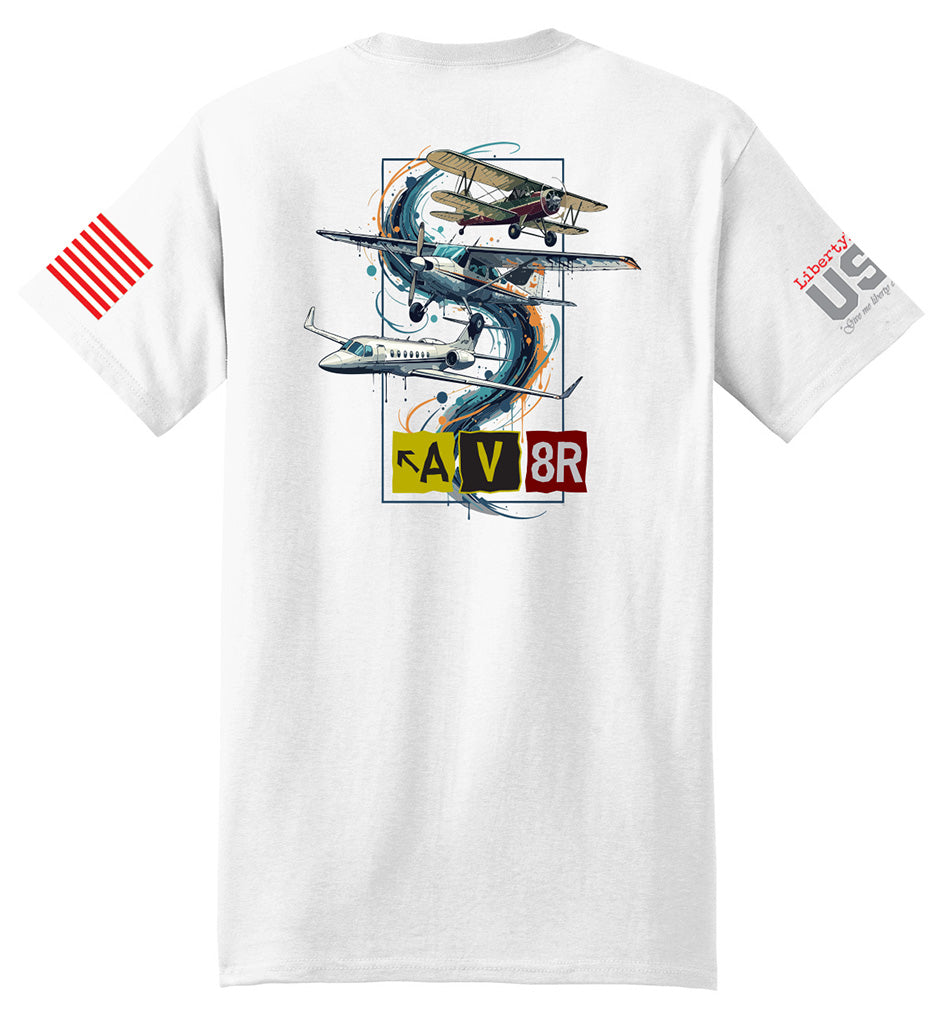 AV8R (White) - T-Shirt