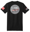 I'd Rather Be Flying (Black) - T-Shirt