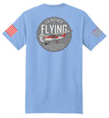 I'd Rather Be Flying (Light Blue) - T-Shirt