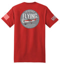 I'd Rather Be Flying (Red) - T-Shirt